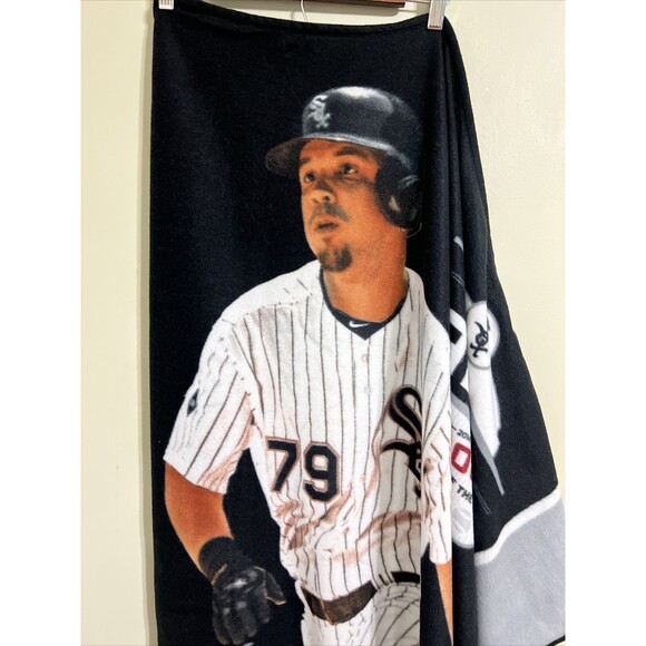 The CHICAGO WHITE SOX Baseball Jose Abreu NEW Fleece Blanket - Picture 2 of 7